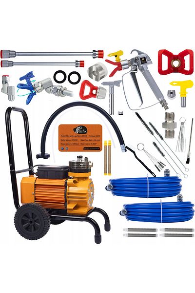 Rosfix Agregat Strong Blue Storm SBS03 +Lanca 50+Zestaw czyszczący+wąż 13m+adapter+dysza