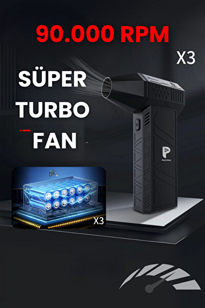 post alley Turbo Elektrikli hava kompresörü (Fan)