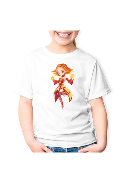 OEM Tricou copii Dota 2 Lina Slayer Hero Magical Damage Chibi