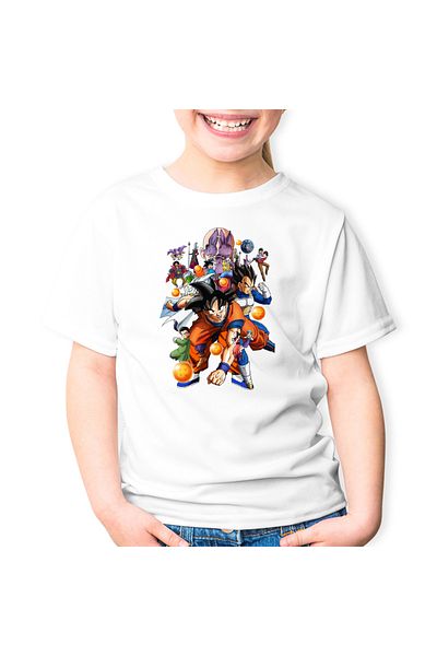 OEM Tricou copii Dragon Ball Z All Team Anime Goku Vegeta