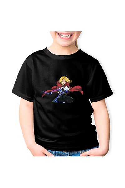 OEM Tricou copii Fullmetal Alchemist Dieselpunk Anime Manga