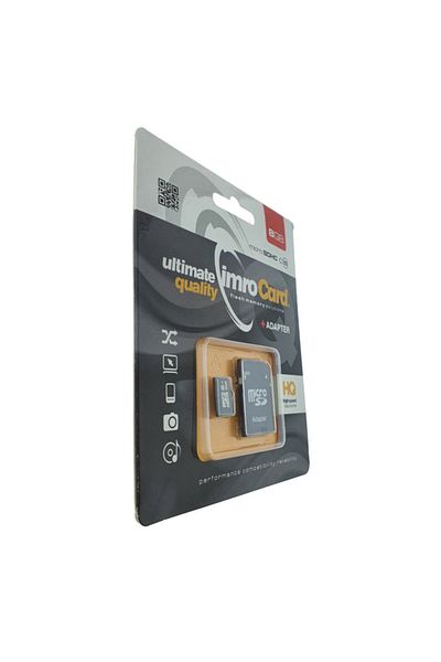 Imro Micro SDHC memory card 8 GB class 10, 01547, with adapter