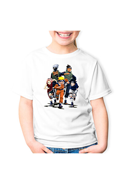 OEM Tricou copii Naruto Team Uzumaki Kakashi Anime Manga