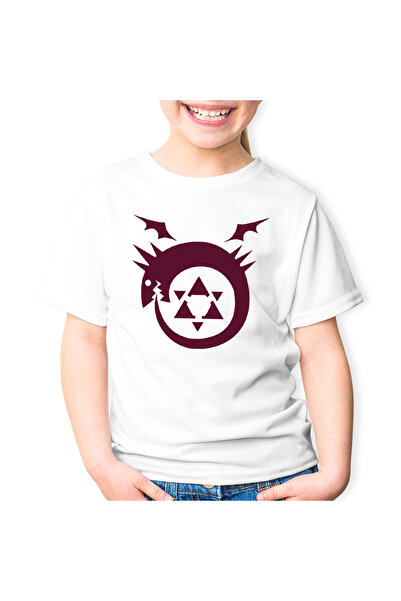 OEM Tricou copii Fullmetal Alchemist Ouroboros Life Death Dragon