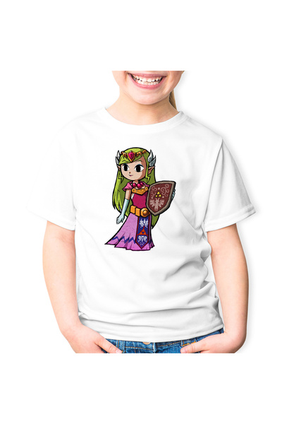 OEM Tricou copii Legend of Zelda Princess Queen Regina