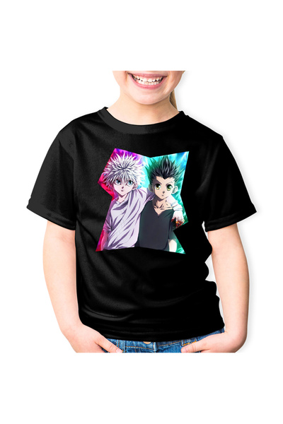 OEM Tricou copii Hunter x Hunter Gon Killua Friends