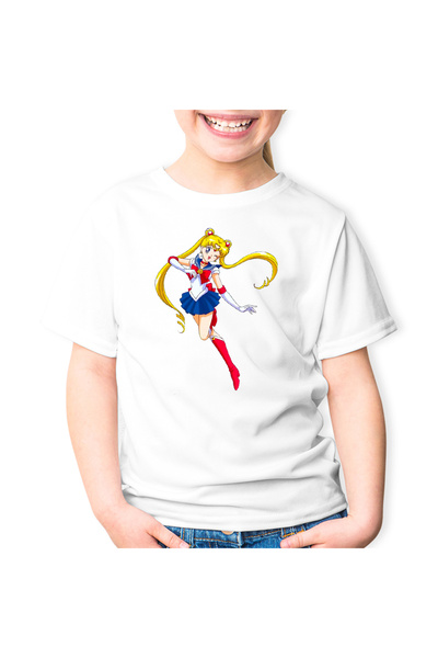 OEM Tricou copii Usagi Tsukino Sailor Moon Lider Anime