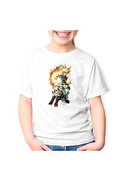 OEM Tricou copii Hero Academia Katsuki Bakugou Anime
