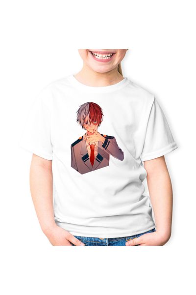 OEM Tricou copii Todoroki Hero Academia Anime Manga