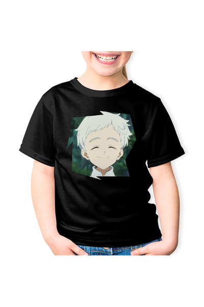 OEM Παιδικό T-shirt The Promised Neverland Norman Orphan Anime Manga