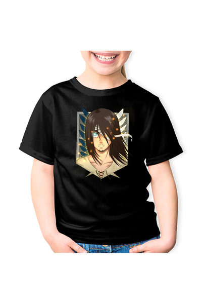 OEM Tricou copii Attack on Titan Eren Yeager Anime Manga