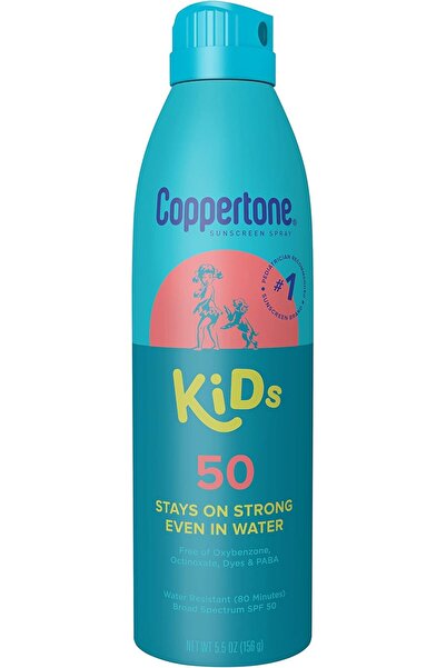 Coppertone KIDS Sunscreen Continuous Spray SPF 50 (5.5-Ounce)
