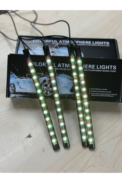 OTO SÜSLEN İSTANBUL Araç İçin Ayak Altı Led Müziğe Sese Duyarlı Led