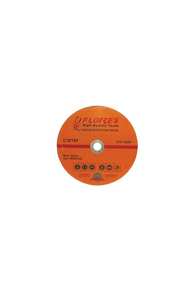 flores Concrete cutting disc, 125 mm x 3 mm x 22.2 mm
