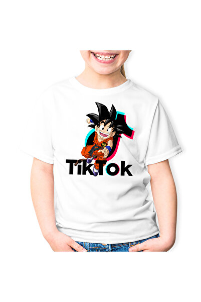 OEM Tricou copii Son Goku Tiktoker Dragon Ball Z Tiktok