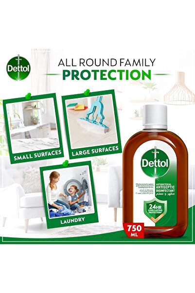 Dettol Antiseptic Antibacterial Disinfectant Liquid 750ml