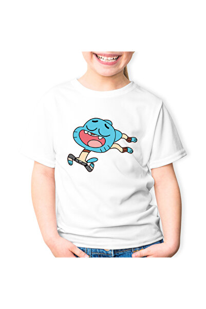 OEM Tricou copii Gumball World Running Cartoon Minecraft