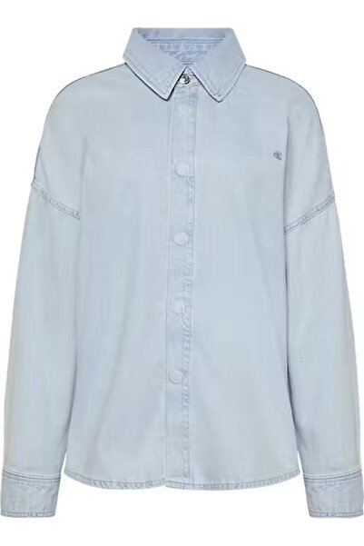 Calvin Klein Relaxed Linen Denim Shirt Aaron