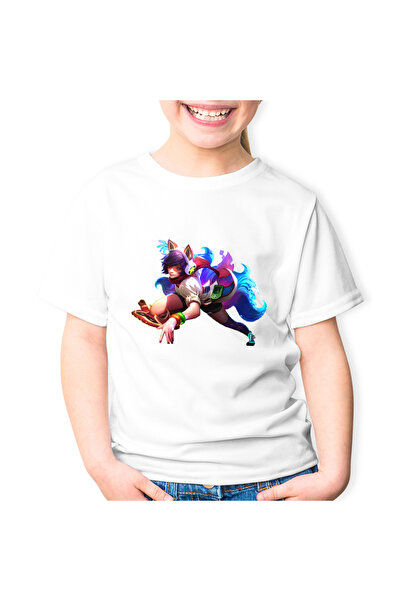 OEM Tricou copii League of Legends Ahri Nine Tailed Fox LoL