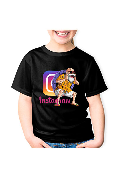 OEM Tricou copii Dragon Ball Z Instagram Sensei Bunic Antrenor Insta