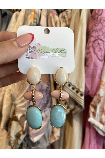 karpuzbutiks Colorful Vip Earrings 23