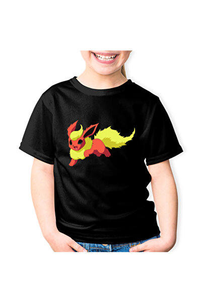 OEM Tricou copii Pokemon Flareon Tiktok Creator