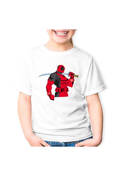 OEM Deadpool SuperHero Bodybuilding Kids T-shirt