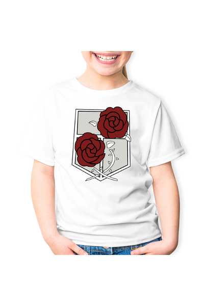 OEM Tricou copii Attack on Titan Garrison Crest Anime Manga