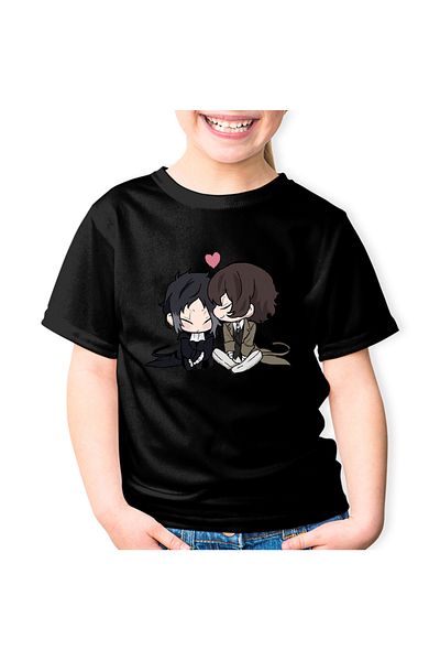 OEM Tricou copii Bungo Stray Dogs Chibi Plush Anime Manga