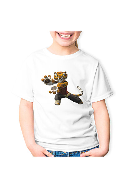 OEM Tricou copii Tigroaica Kung Fu Panda Curaj