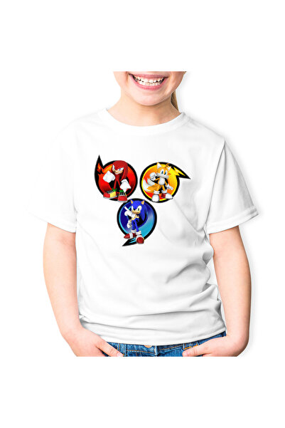 OEM Παιδικό μπλουζάκι Sonic the Hedgehog Team Chaos