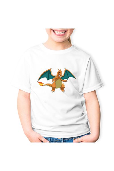 OEM Tricou copii Charizard Pokemon Dragon