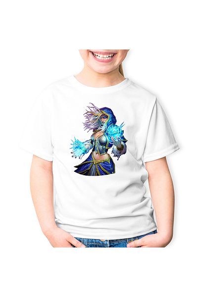 OEM Tricou copii Dota 2 Rylai Crystal Maiden Hero Ice