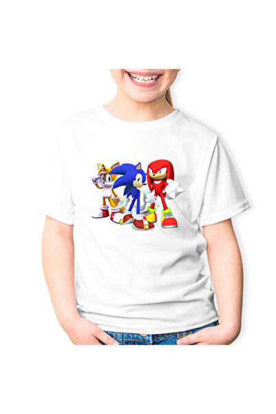 OEM Tricou copii Sonic Team Crew Chaos Roblox