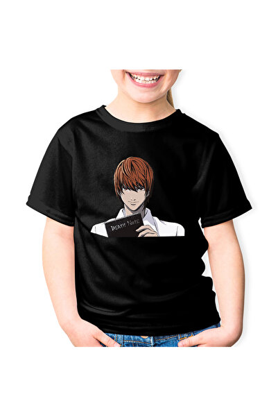 OEM Tricou copii Death Note Kira Light Yagami Killer Ispita