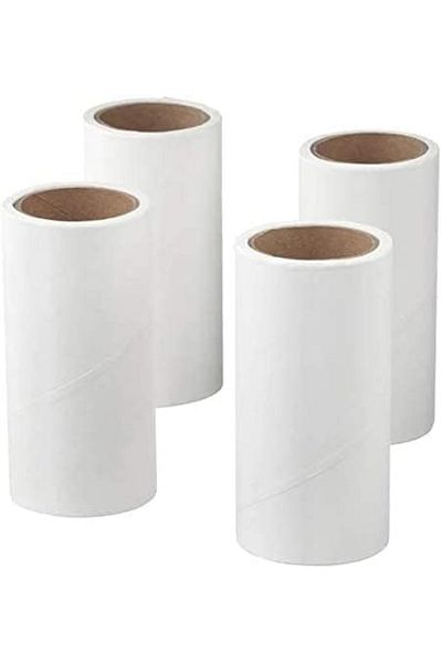 IKEA ALUXON HOMESUPPLIES Bastis Line Pet Hair Roller Removal 60 Sheet + 4 Replacement Roles