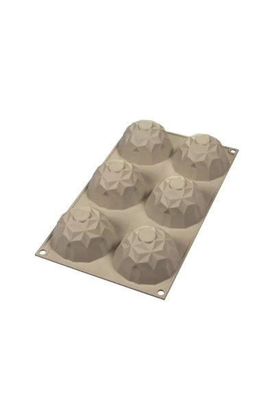 silikomart Forma din silicon, Mini Gemma, 6 cavitati