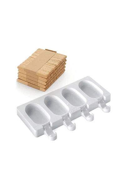 silikomart Silicone ice cream mold, Gel01m Mini Classic, 4 cavities