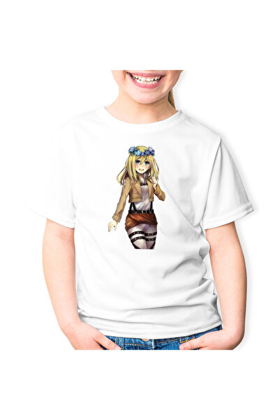 OEM Tricou copii Attack on Titan Historia Reiss AOT Anime Manga