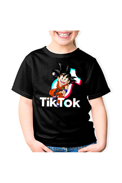OEM Tricou copii Son Goku Tiktoker Dragon Ball Z Tiktok
