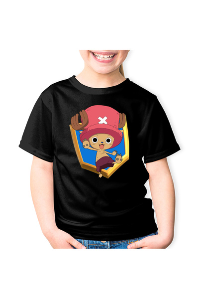 OEM Tricou copii One Piece Toni Chopper Clash Royale Scut