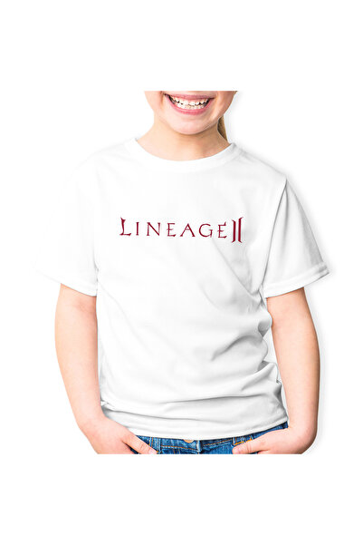 OEM Παιδικό μπλουζάκι Lineage II με το λογότυπο του παιχνιδιού