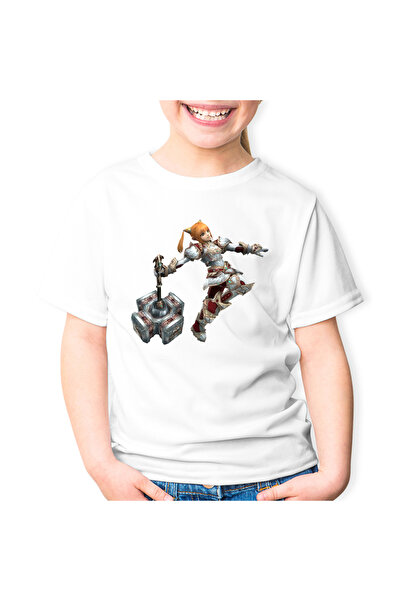 OEM Tricou copii Lineage II Dwarf Lady Server Aion