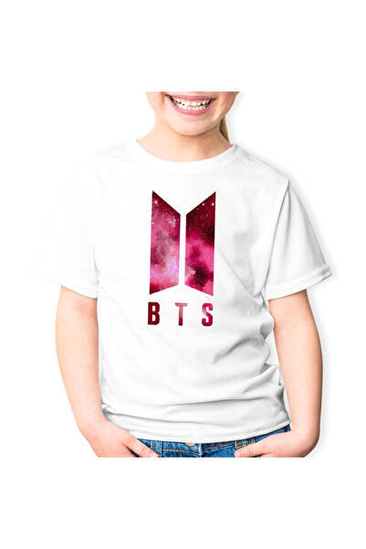 OEM Tricou copii BTS K-Pop Logo Space Galaxy