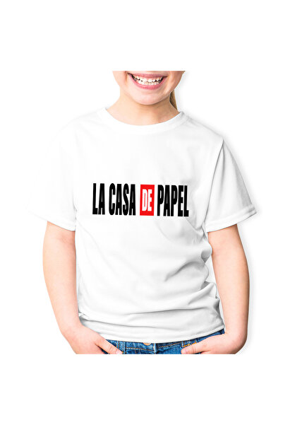 OEM Παιδικό μπλουζάκι με λογότυπο Money Heist