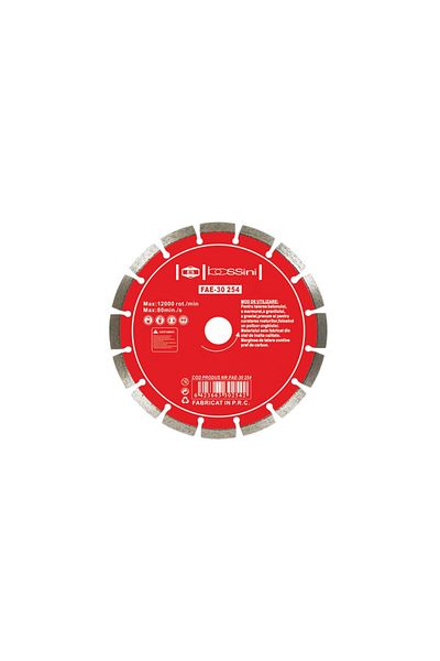 flores Interrupted diamond disc, 125 mm