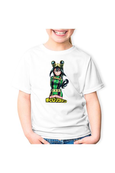 OEM Tricou copii Tsuyu Asui Hero Academia Anime Manga