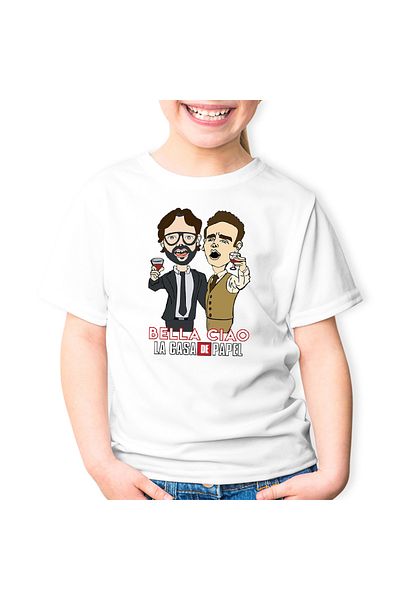 OEM Tricou copii Casa de Papel Bella Ciao Rebel