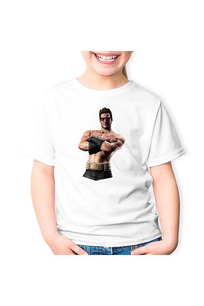 OEM Tricou copii Mortal Kombat Johny Cage Sonya Jones Fitness Boxing