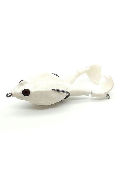 FISHINGBOX MAKE FISHING BETTER Momeală de pescuit pentru broască, știucă și somn, cu picioare rotative, plutitoare, culori, 9 cm 13,6 g
